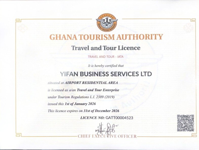 Travel and Tour License